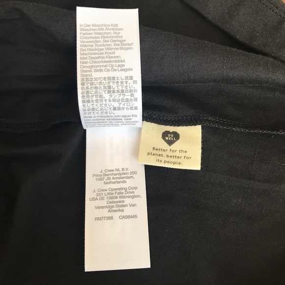 NWT Madewell Brightside Ruffle Tank Mini Dress in True Black - Picture 10 of 11